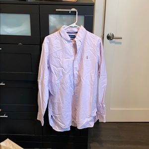 Ralph Lauren Lavendar Pink button down
